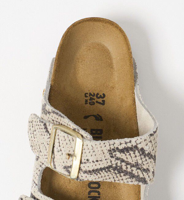 UNITED ARROWS green label relaxing「【国内EXCLUSIVE】＜BIRKENSTOCK＞アリゾナ プリント スネーク サンダル」|サンダル|