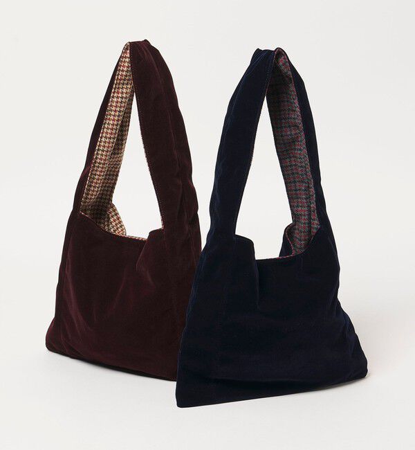 UNITED ARROWS green label relaxing「＜CLANATE＞リバーシル バッグ（無地/チェック）」|ショルダー・メッセンジャー|