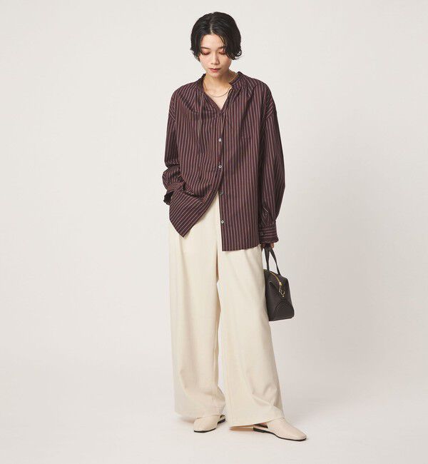 UNITED ARROWS green label relaxing「［size SHORT/TALLあり］オルマイ ツイル ワイド パンツ オフホワイト」|その他|
