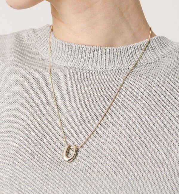 BEAUTY&YOUTH UNITED ARROWS「Uモチーフ チェーン ネックレス」|ネックレス|