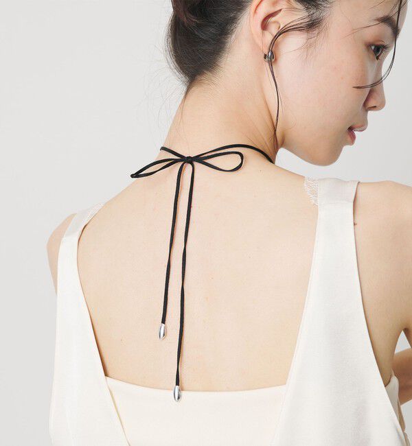BEAUTY&YOUTH UNITED ARROWS「＜JAMIRAY＞Nuts シルクコード ネックレス」|ネックレス|SILVER