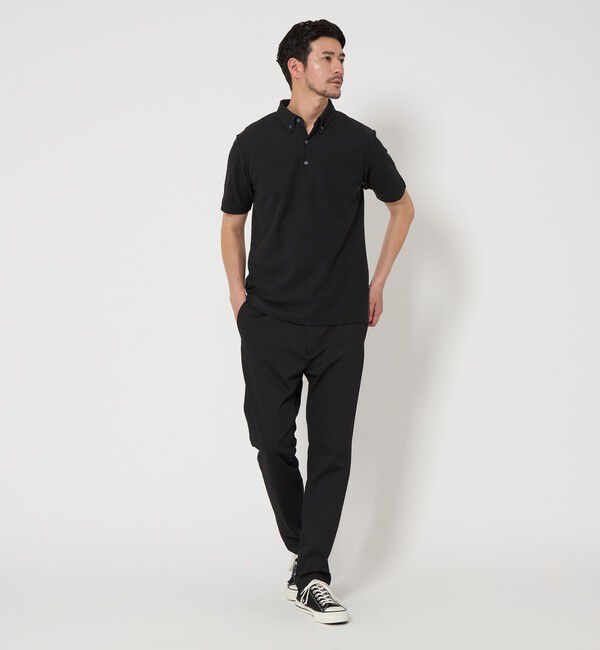 BEAUTY&YOUTH UNITED ARROWS「【WEB限定 WARDROBE SMART】ステイ クリーン ピケ BD ポロシャツ【抗菌防臭】」|ポロシャツ|