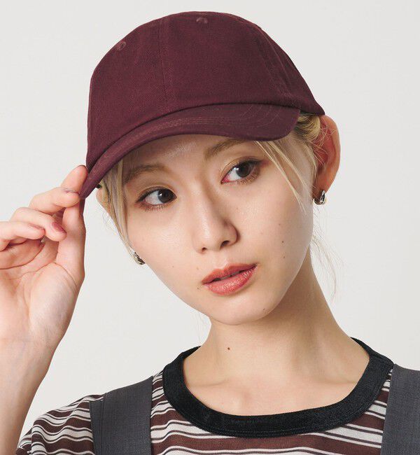 BEAUTY&YOUTH UNITED ARROWS「コットン キャップ ウォッシャブル」|キャップ・キャスケット|WINE