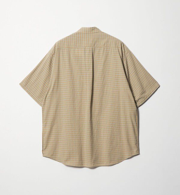 STEVEN ALAN「＜Steven Alan＞ ドビー チェック リバースシーム ショートスリーブ シャツ」|シャツ・ブラウス|