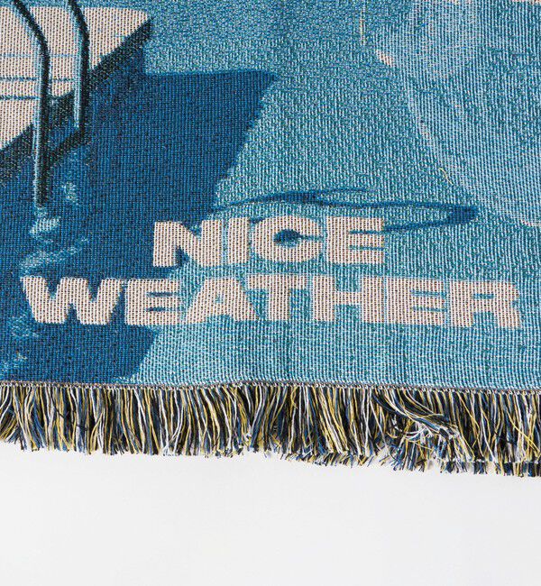 NICE WEATHER「＜NICE WEATHER＞スローケット 2」|ブランケット|