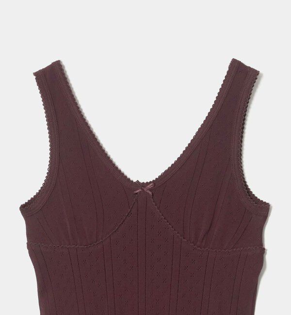BEAUTY&YOUTH UNITED ARROWS「【別注】＜PALM＞Vネック ノースリーブトップス」|タンクトップ|