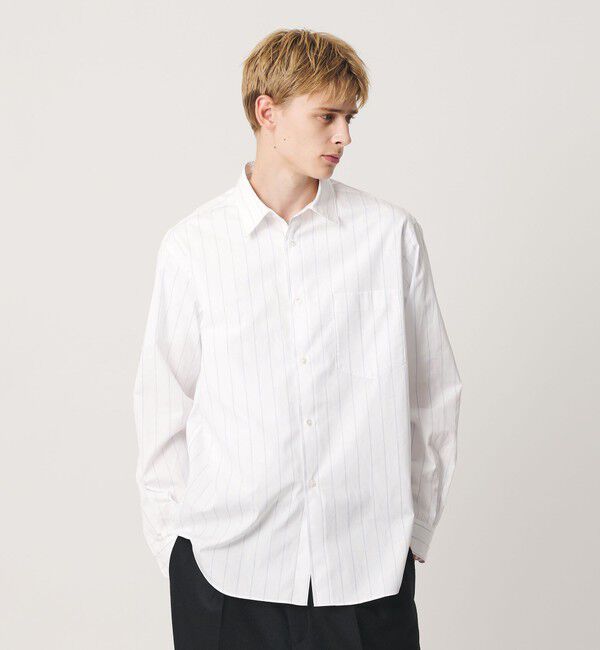 BEAUTY&YOUTH UNITED ARROWS「HI-LINE 120/2 ブロード レギュラー シャツ」|シャツ・ブラウス|