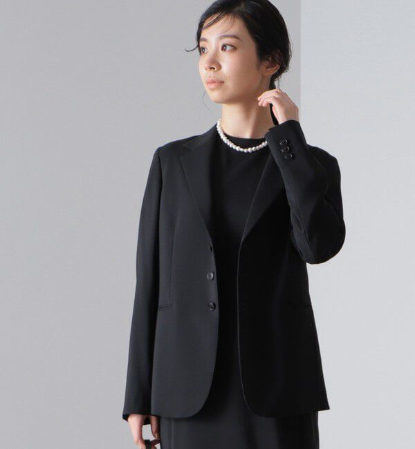 Demi-Luxe BEAMS 「AK+1 / スーパーブラック ジャケット」|テーラードジャケット|