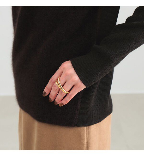 Demi-Luxe BEAMS 「フラッフィー ボートネック ニット」|ニット・セーター|