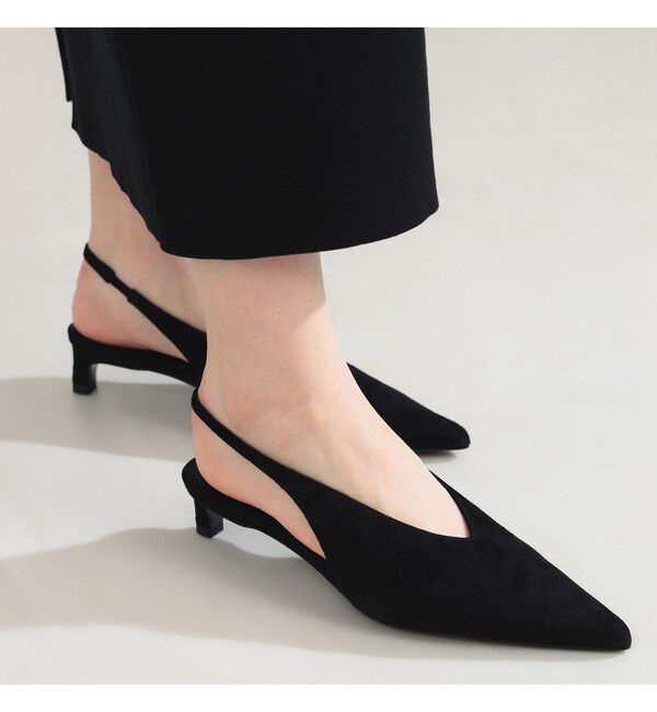 Demi-Luxe BEAMS 「【別注】TONY BIANCO / CLICHE シューズ」|パンプス|BLACK_SUEDE