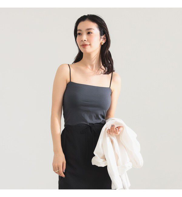 Demi-Luxe BEAMS 「【接触冷感】レーヨン 天竺 カップ付きキャミソール」|Tシャツ・カットソー|