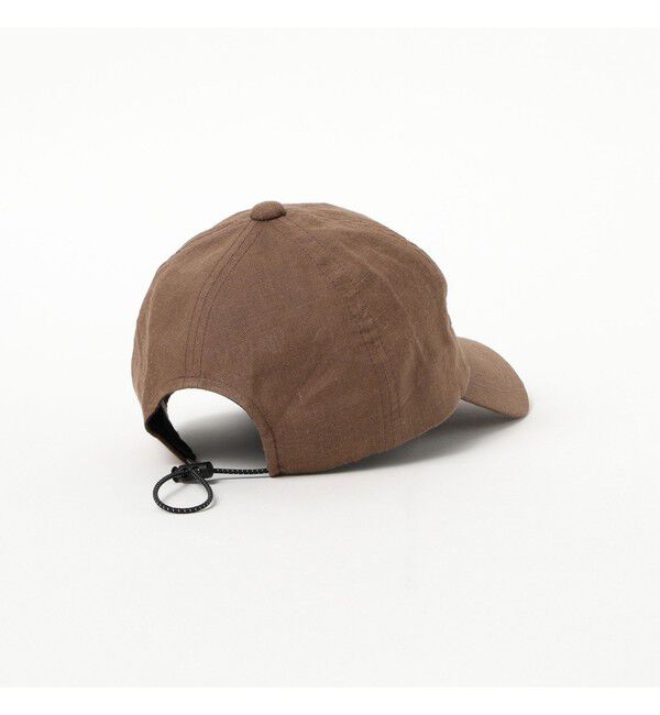 Ray BEAMS 「6パネル リネン キャップ 26SS　　日除け 紫外線対策 麻素材 夏 レジャー アウトドア フェス 」|キャップ・キャスケット|