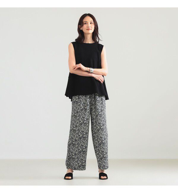 Demi-Luxe BEAMS 「ラッセルメッシュ ノースリーブ プルオーバー」|Tシャツ・カットソー|