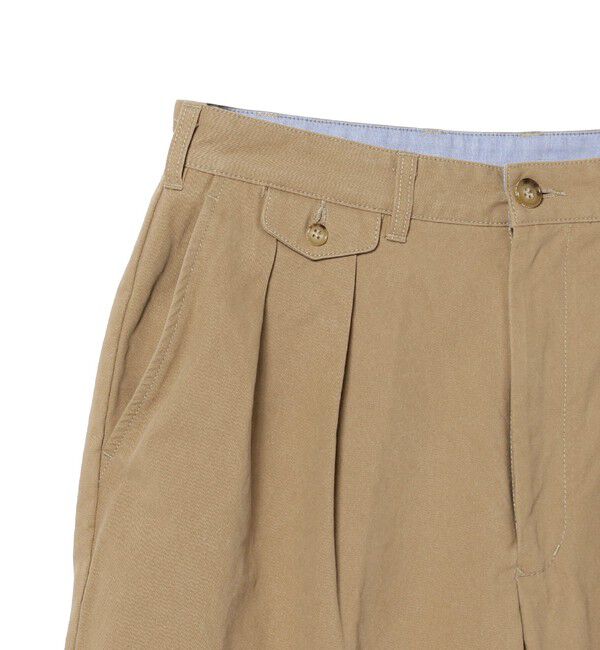 BEAMS「2 Pleats Shorts Twill」|その他|