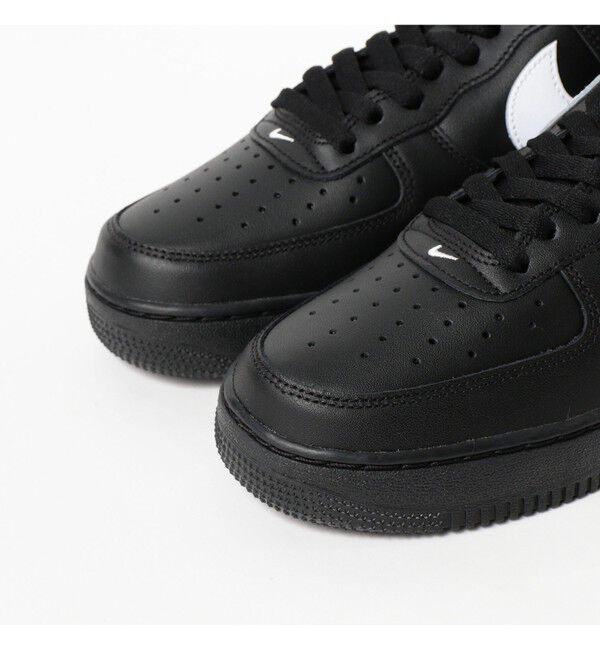 BEAMS「NIKE / エア フォース 1 '07 BLACK/WHITE-BLACK」|スニーカー|
