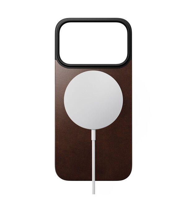 bPr BEAMS「NOMAD / Magnetic Leather Back iPhone17 Pro」|モバイルケース|