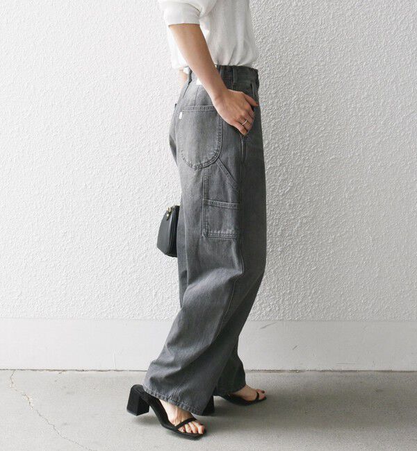 SHIPS any「《一部追加予約》SHIPS any:〈洗濯機可能〉コクーンペインター デニムパンツ［SHIPS any DENIM］」|デニム|