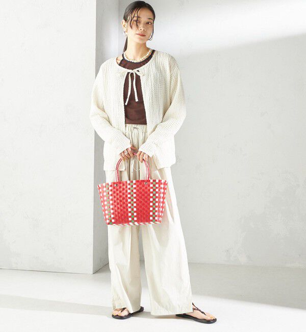 SHIPS for women「maroba:〈手洗い可能〉2WAY ラッシュ カーディガン」|その他|