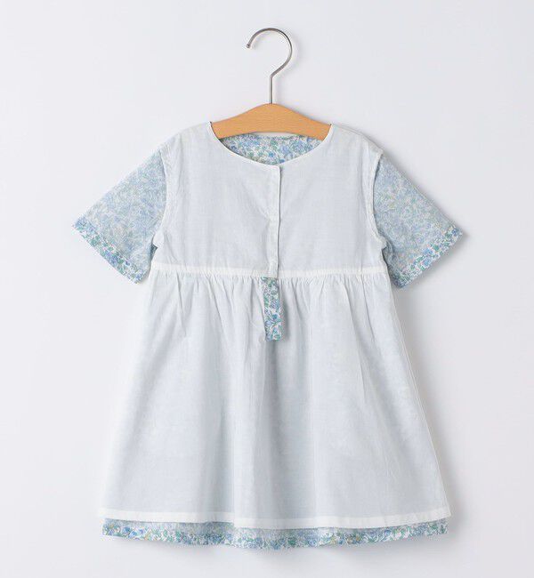 SHIPS KIDS「SHIPS KIDS:80～90cm / リバティ 半袖 ワンピース」|ワンピース|
