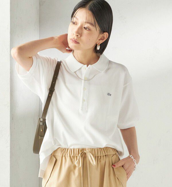 SHIPS for women「【SHIPS別注】LACOSTE:〈洗濯機可能〉ポロシャツ」|ポロシャツ|