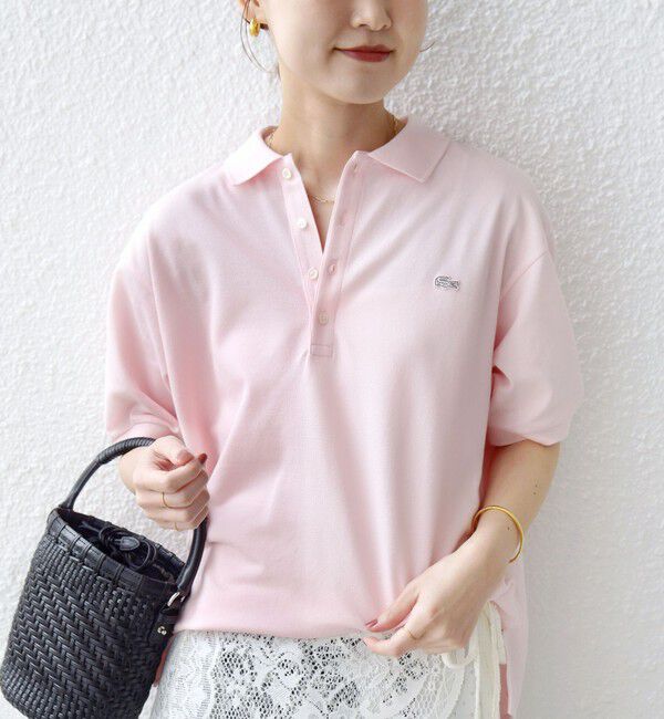 SHIPS for women「【SHIPS別注】LACOSTE:〈洗濯機可能〉ポロシャツ」|ポロシャツ|