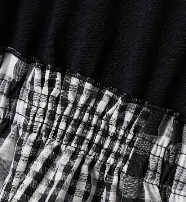 SHIPS KIDS「SHIPS KIDS:140～150cm / パネル 切替 ワンピース」|ワンピース|