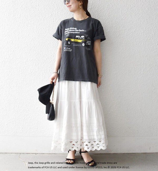 SHIPS any「GOOD ROCK SPEED:〈洗濯機可能〉CAR ロゴ プリント TEE」|Tシャツ・カットソー|