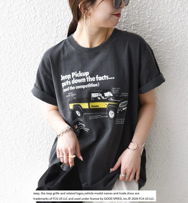 SHIPS any「GOOD ROCK SPEED:〈洗濯機可能〉CAR ロゴ プリント TEE」|Tシャツ・カットソー|