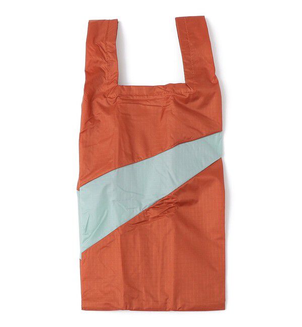 SHIPS Days「SUSAN BIJL:SHOPPING BAG S」|エコバッグ|ブラウン
