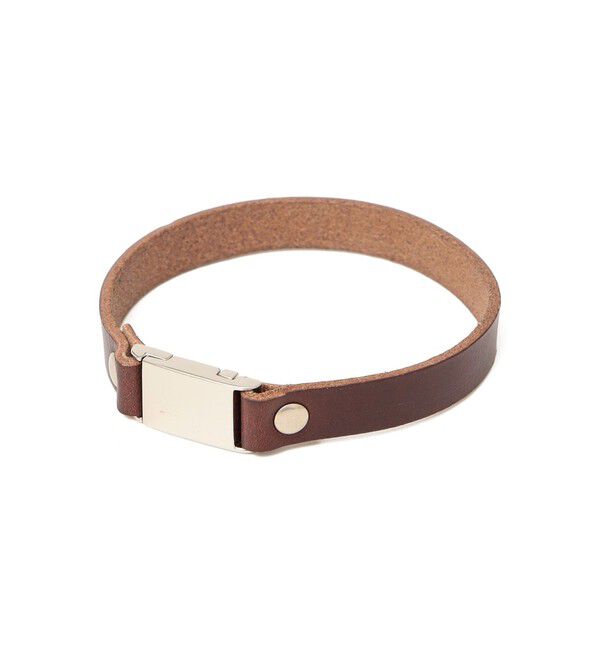 SHIPS any「SHIPS any: HORWEEN マグネット シングル ブレスレット◇」|ブレスレット・バングル|ブラウン