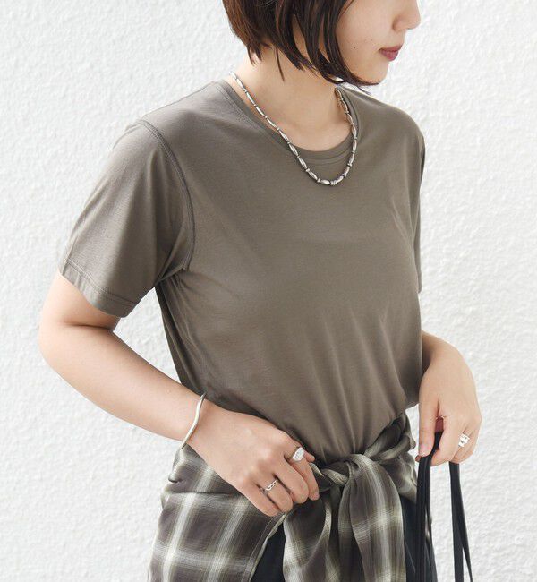 SHIPS for women「シアー ショート スリーブ TEE」|Tシャツ・カットソー|