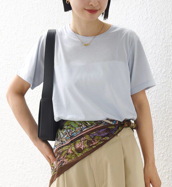 SHIPS for women「シアー ショート スリーブ TEE」|Tシャツ・カットソー|
