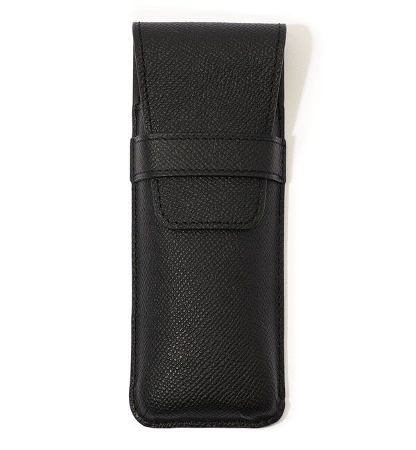 TOMORROWLAND GOODS「【別注】BROOKLYN MUSEUM シュリンクレザー ペンケース」|その他|19 ブラック