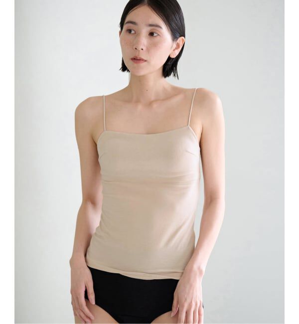 EMILYWEEK「《追加》【ACTIVE】Bamboo ストレッチキャミソール（ベージュ）」|インナー|
