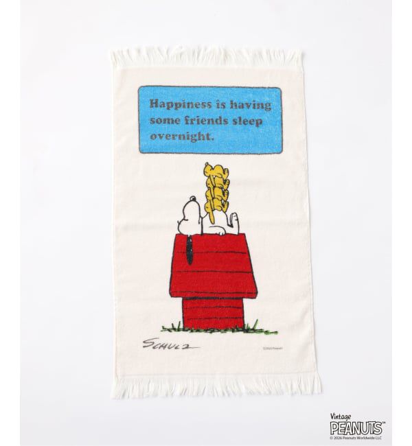 journal standard Furniture「【PEANUTS&times;JOURNAL STANDARD FURNITURE】FACE TOWEL　フェイスタオル」|タオル|
