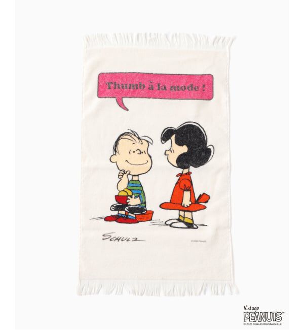journal standard Furniture「【PEANUTS&times;JOURNAL STANDARD FURNITURE】FACE TOWEL　フェイスタオル」|タオル|