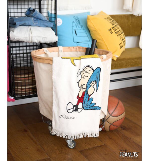 journal standard Furniture「【PEANUTS&times;JOURNAL STANDARD FURNITURE】FACE TOWEL　フェイスタオル」|タオル|イエロー