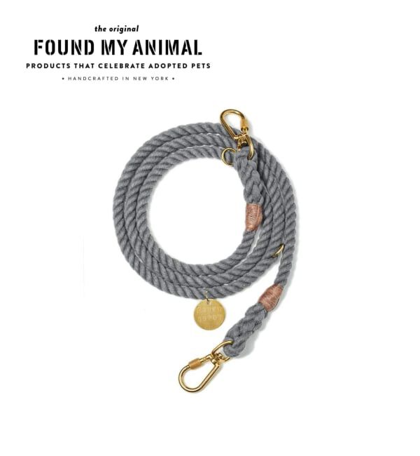 journal standard Furniture「【FOUND MY ANIMAL】ROPE LEASH 7FT　犬用 リード」|ステーショナリー|グレー