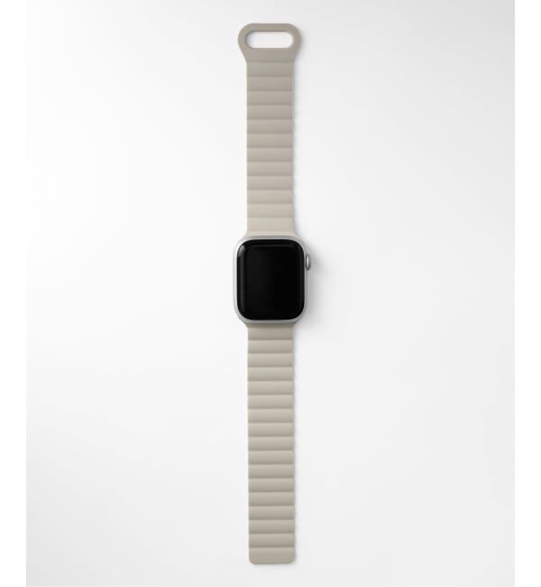 HIROB「Apple watch band / Magnetic silicon 38 40 41 42mm」|その他|ベージュ