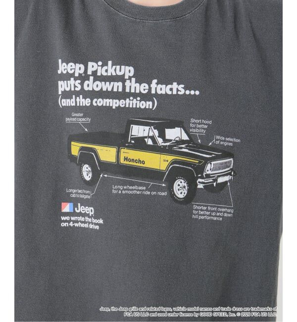 JOINT WORKS「GOOD ROCK SPEED / グッドロックスピード ジープ Pickup Promo T-Shirt」|Tシャツ・カットソー|