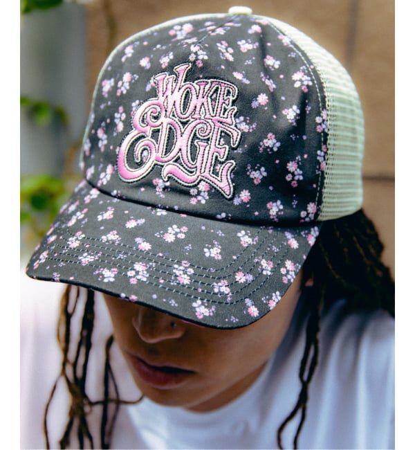JOINT WORKS「WOKE EDGE / ウォークエッジ Flower Mesh Cap」|キャップ・キャスケット|