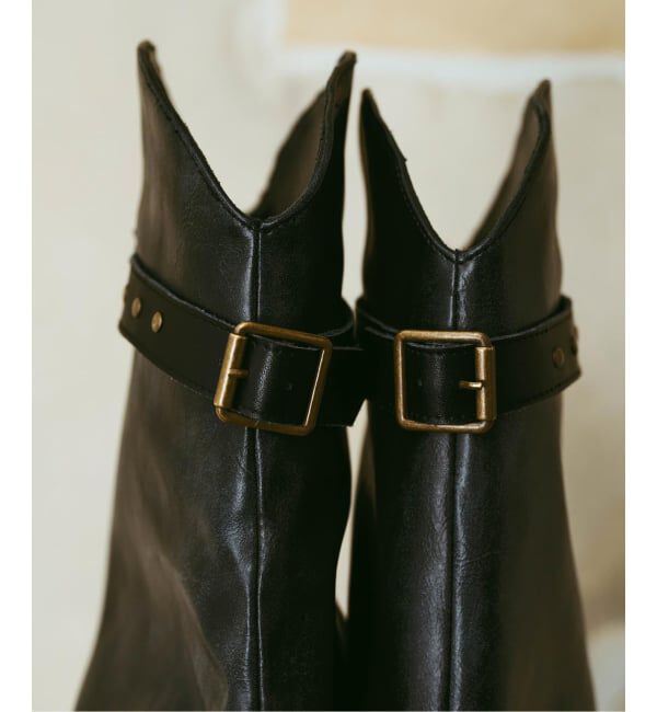 JOINT WORKS「Knuth Marf / クヌースマーフ western belted boots」|ロングブーツ|