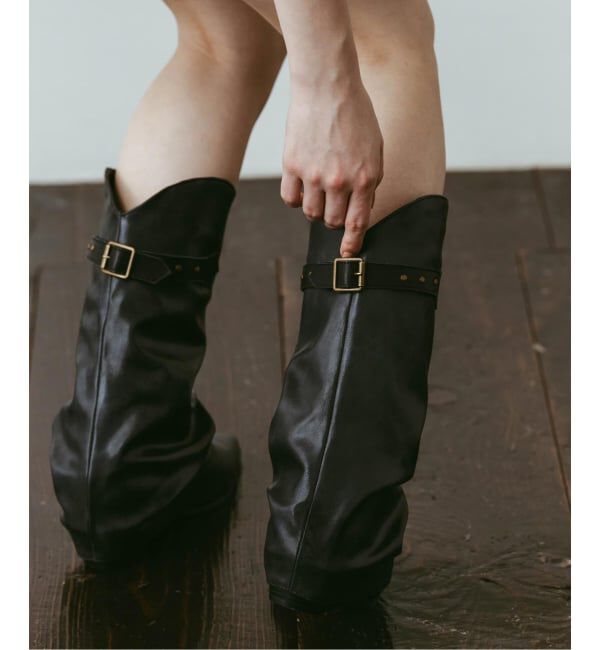 JOINT WORKS「Knuth Marf / クヌースマーフ western belted boots」|ロングブーツ|