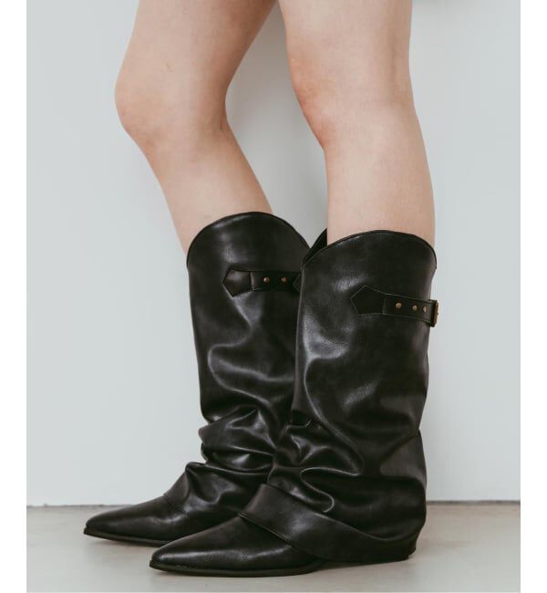 JOINT WORKS「Knuth Marf / クヌースマーフ western belted boots」|ロングブーツ|