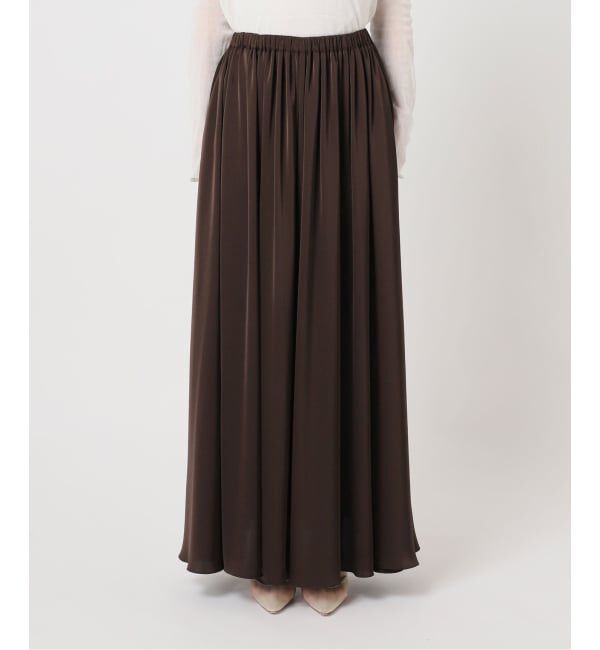 Plage「dull satin gather スカート」|スカート|