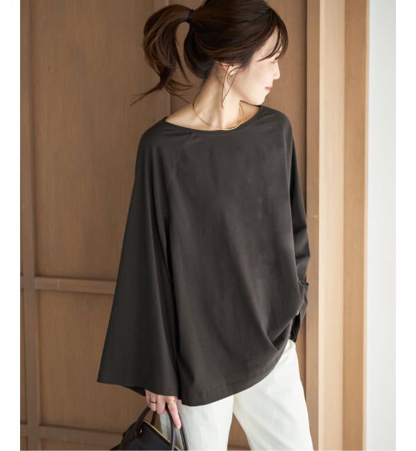 Plage「Poncho TEEシャツ」|Tシャツ・カットソー|グレー