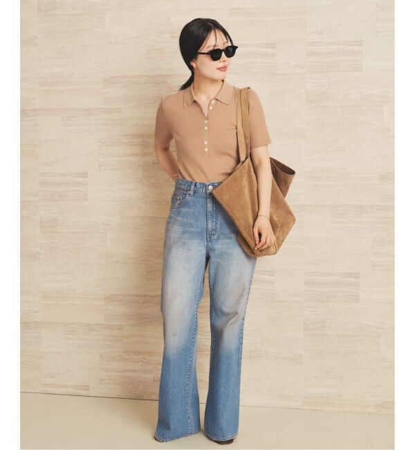 Plage「Collar Rib ニット」|ニット・セーター|