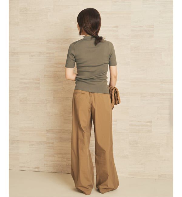 Plage「Collar Rib ニット」|ニット・セーター|