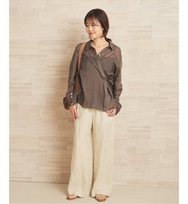 Plage「Linen Mix Wide パンツ」|その他|