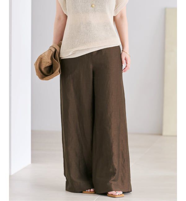 Plage「Linen Mix Wide パンツ」|その他|